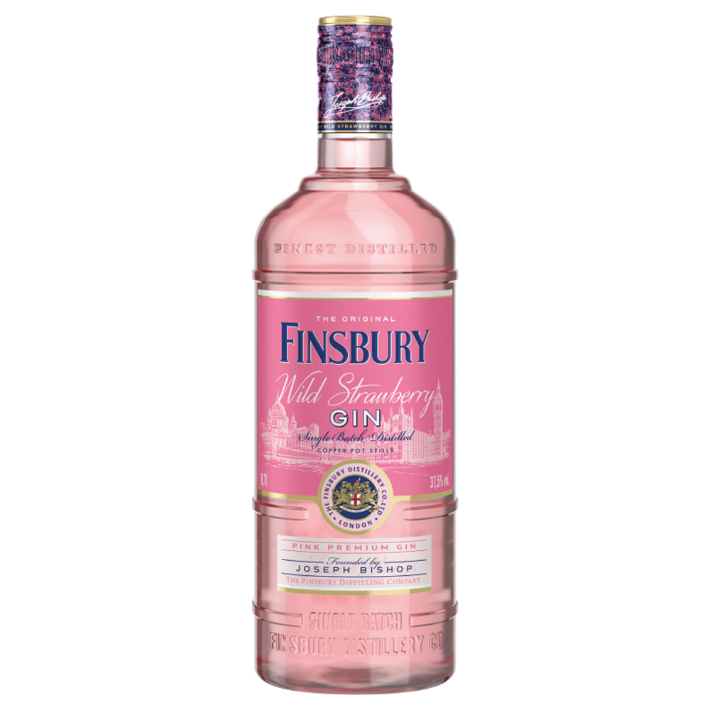 Gin Finsbury Wild Strawberry 37,5% 700 ml