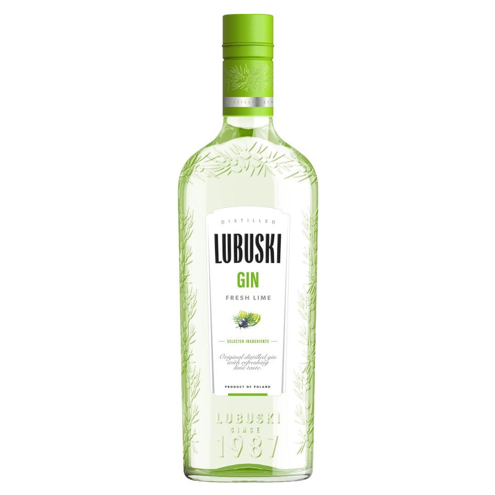 Gin Lubuski Fresh Lime 37,5% 500 ml