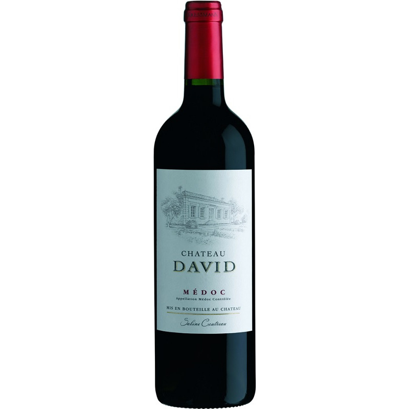 Wino Chateau David Medoc czerwone wytrawne 13,5 % 750 ml