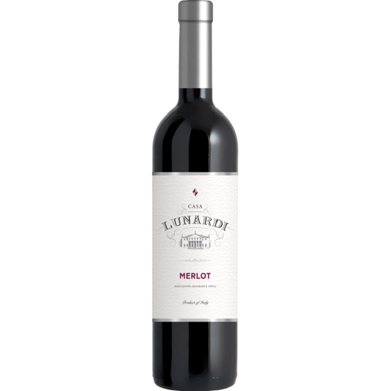 Wino Casa Lunardi Merlot wytrawne czerwone 12 % 750 ml