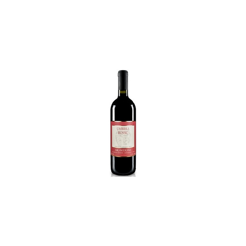 Wino Montioni Umbria Rosso wytrawne czerwone 13 % 750 ml