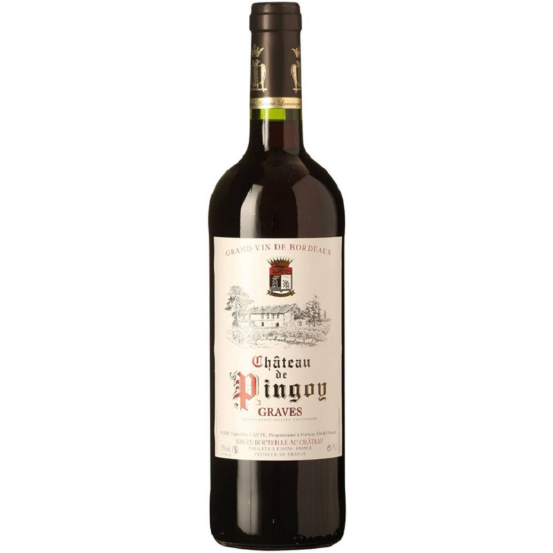 Wino Chateau De Pingoy Rouge czerwone wytrawne 13,5 % 750 ml