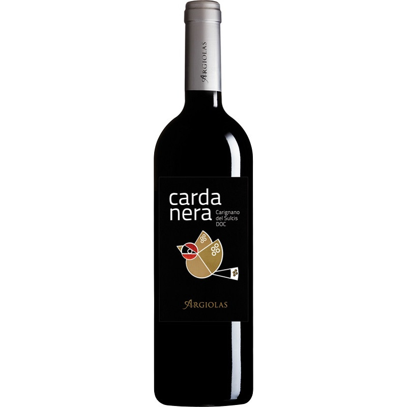 Wino Argiolas Cardanera Carignano Del Sulcis DOC wytrawne czerwone 13,5 % 750 ml