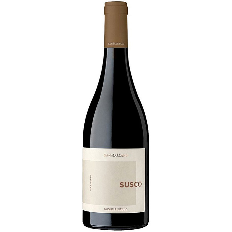Wino San Marzano Susco Susumaniello wytrawne czerwone 14,5 % 750 ml