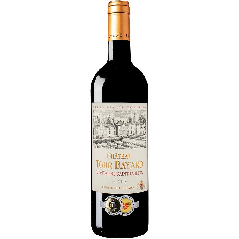 Wino Chateau Tour Bayard Montagne St Emilion Borie Manoux czerwone wytrawne 13,5 % 750 ml