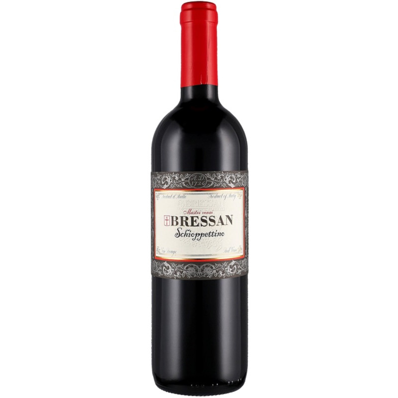 Wino Bressan Schioppettino Venezia Giulia wytrawne czerwone 13,5 % 750 ml