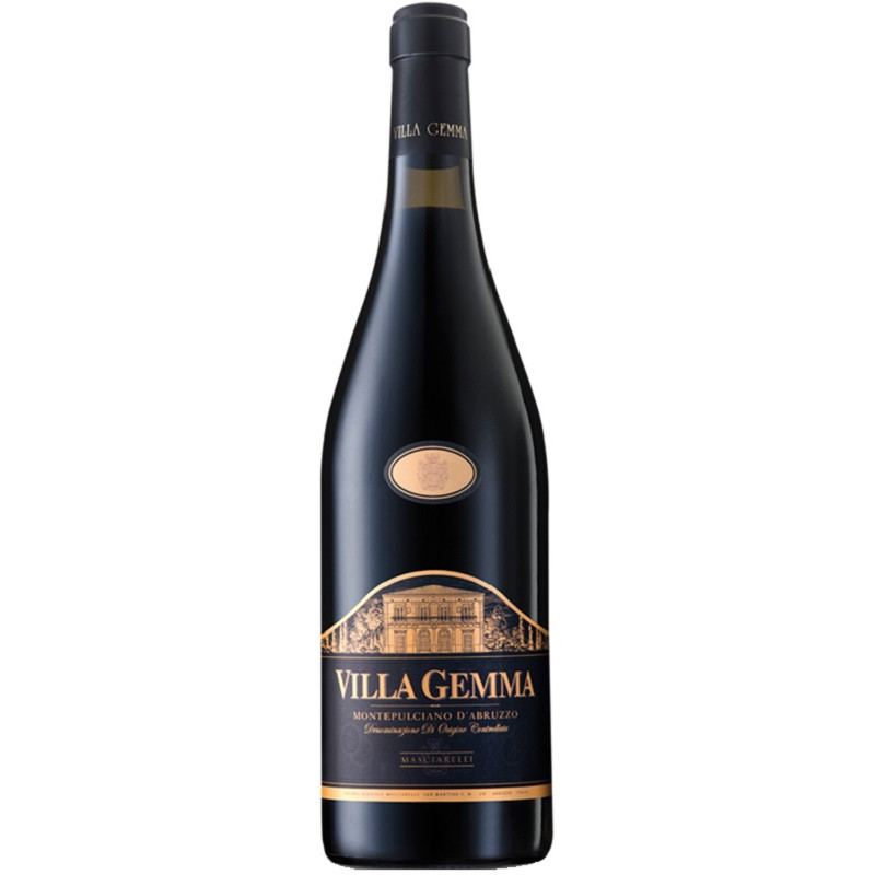 Wino Montepulciano D’Abruzzo DOC Villa Gemma Rosso Masciarelli wytrawne czerwone 13 % 750 ml