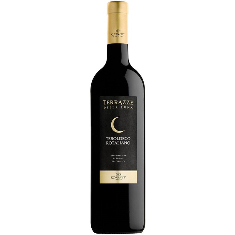Wino Terrazze Della Luna Teroldego Rotaliano 12,5% wytrawne czerwone 750 ml