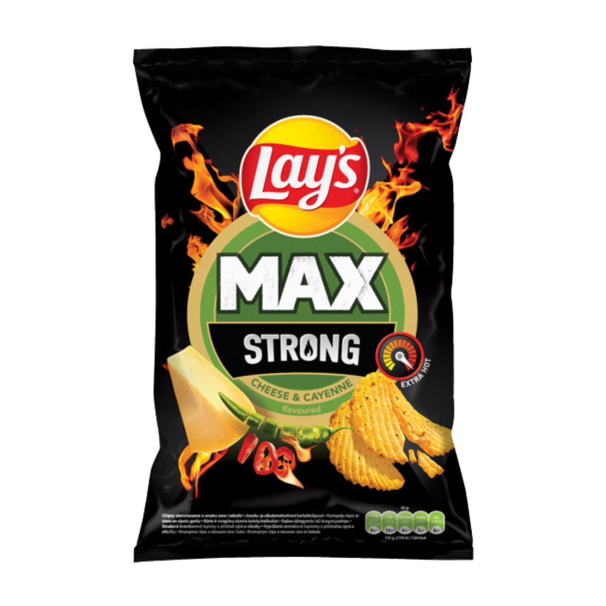 Chipsy Lay's Strong Cheese & Cayenne 120 g