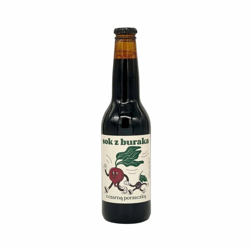 Napój Konin Sok z buraka z czarną porzeczką 330 ml