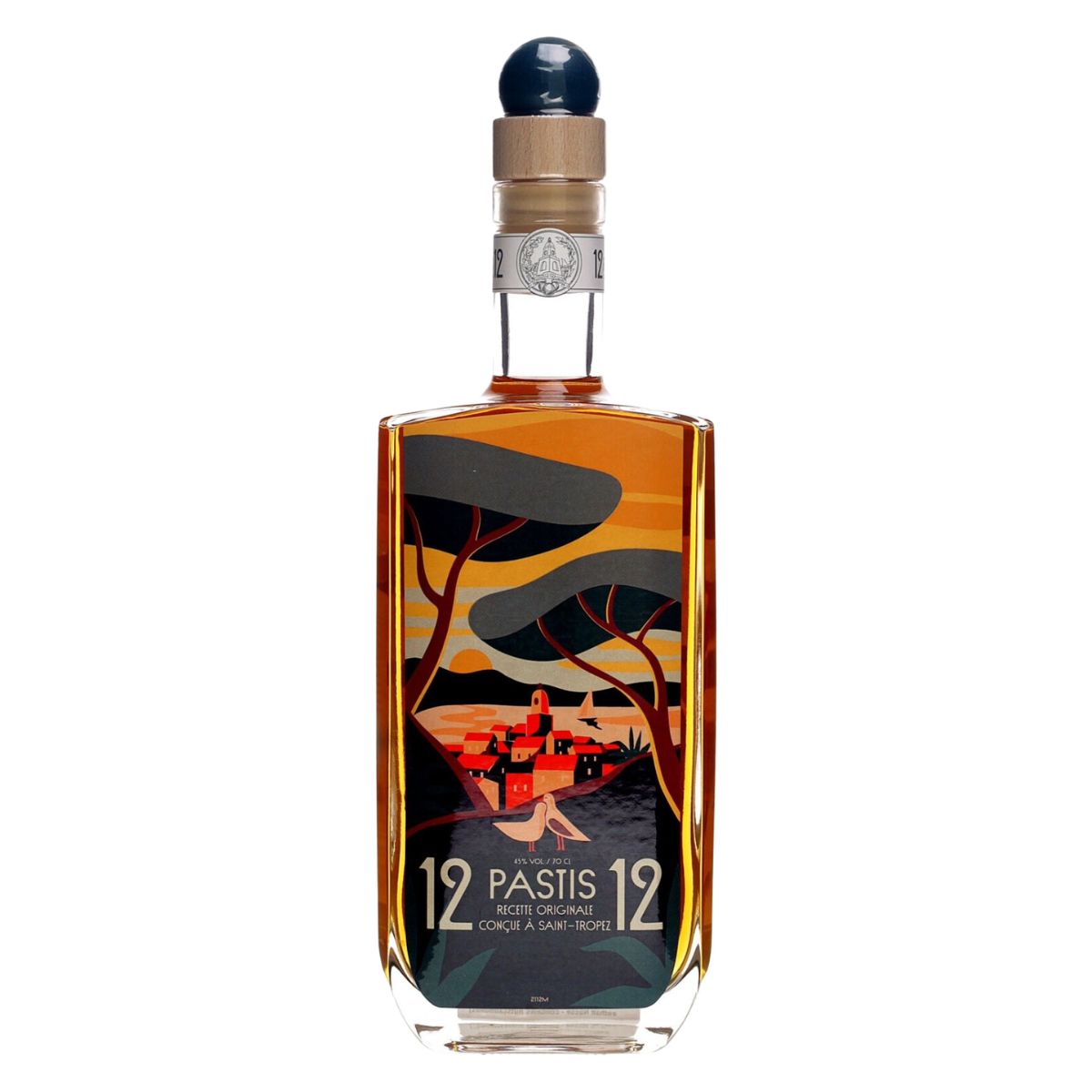 Pastis 12/12 de Saint-Tropez Sunset of the Golfe 45% 700 ml