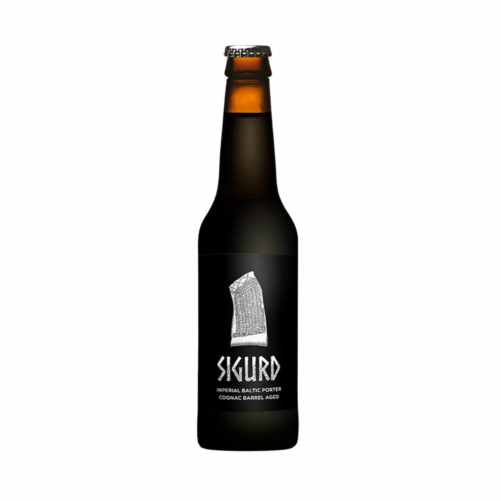 Piwo Trzech Kumpli Sigurd Imperial Baltic Porter Cognac Barrel Aged 13% 330 ml