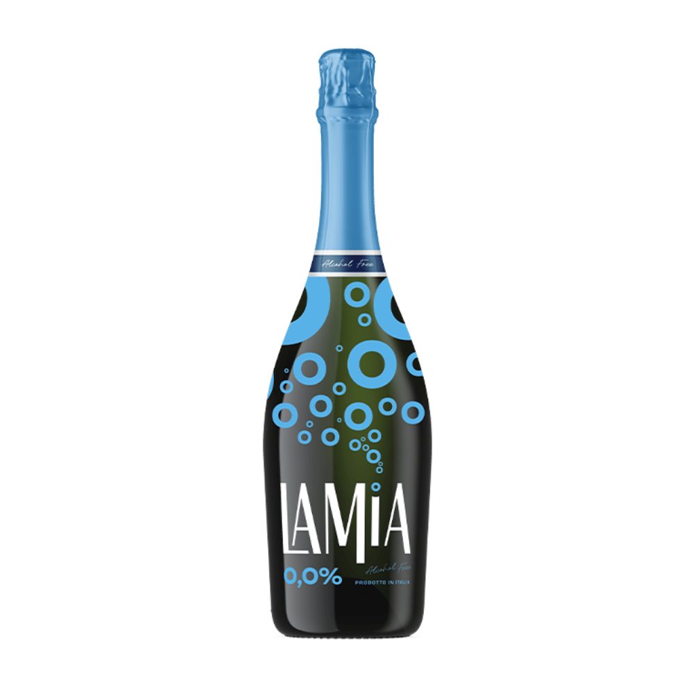 Wino musujące Lamia Zero Prosecco 0% białe półwytrawne 750 ml