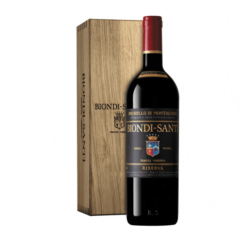 Wino Biondi-Santi Brunello Di Montalcino Riserva 2006 13% wytrawne czerwone 750 ml