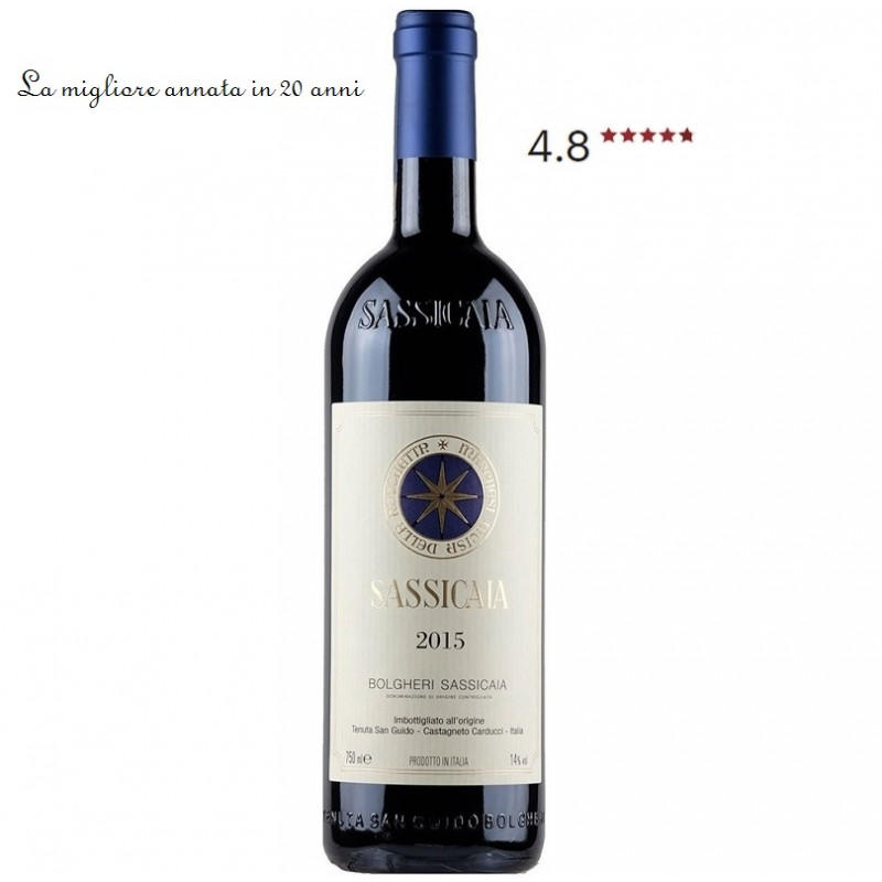 Wino Tenuta San Guido Sassicaia 2014 wytrawne czerwone 13 % 750 ml
