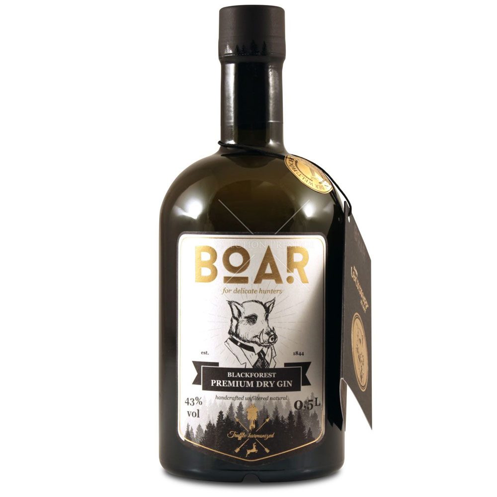 Gin Boar Blackforest Premium Dry Gin 43% 700 ml