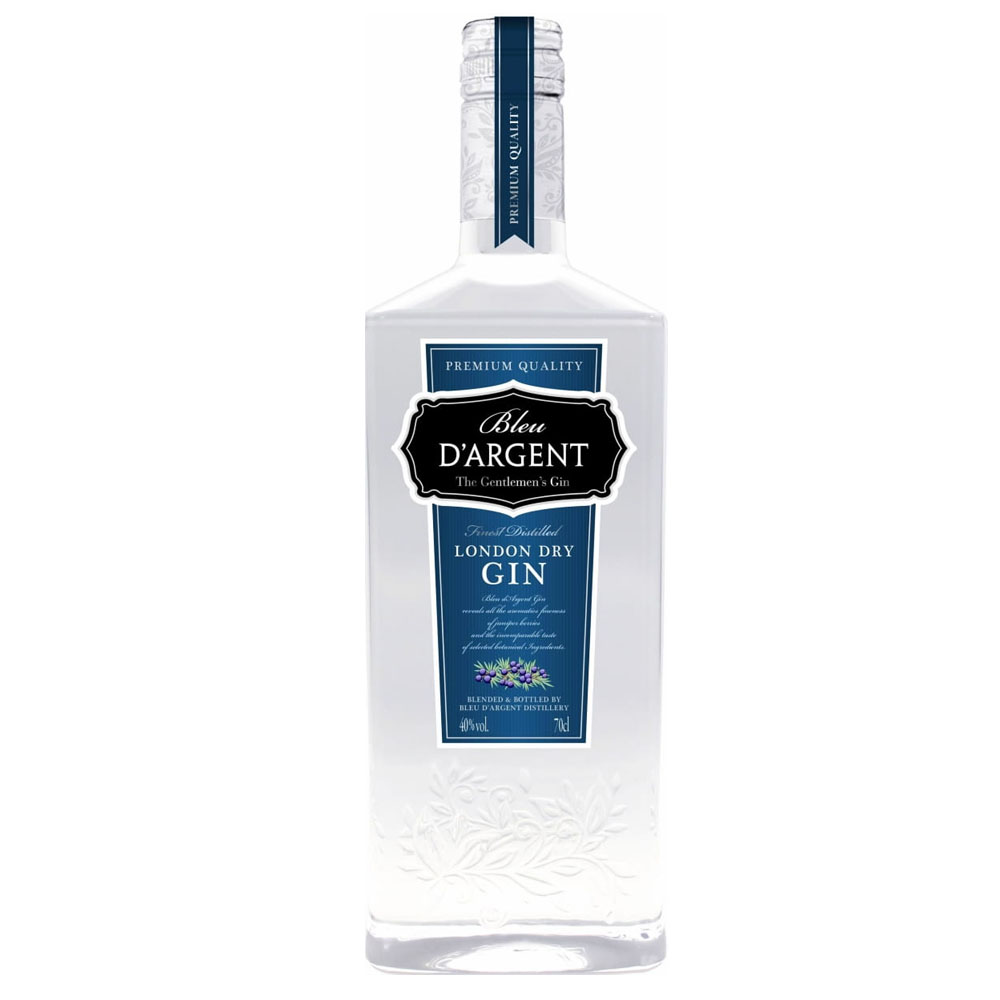Gin Bleu d'Argent 40% 700 ml