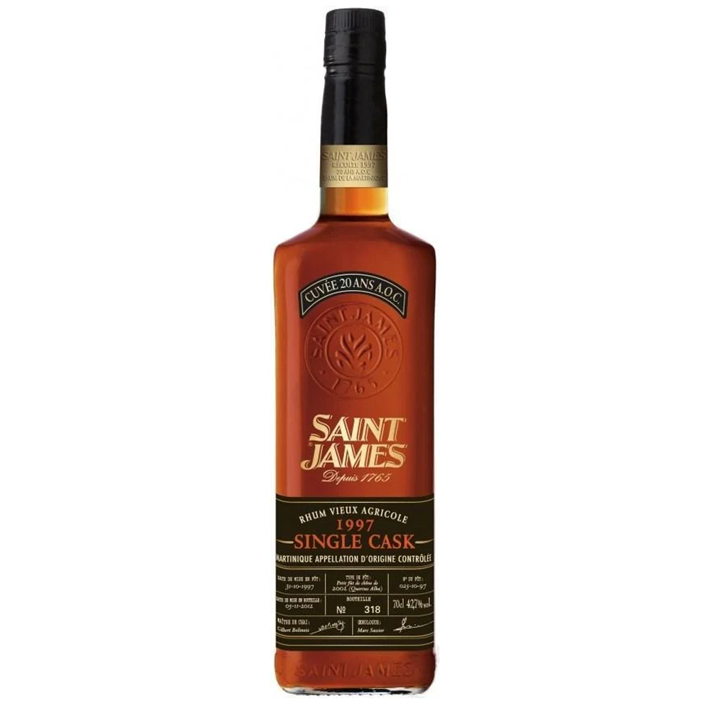 Rum Saint James Single Cask 1997 43% 700 ml