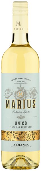 Wino Marius Unico White 2020 13% białe półwytrawne 750 ml