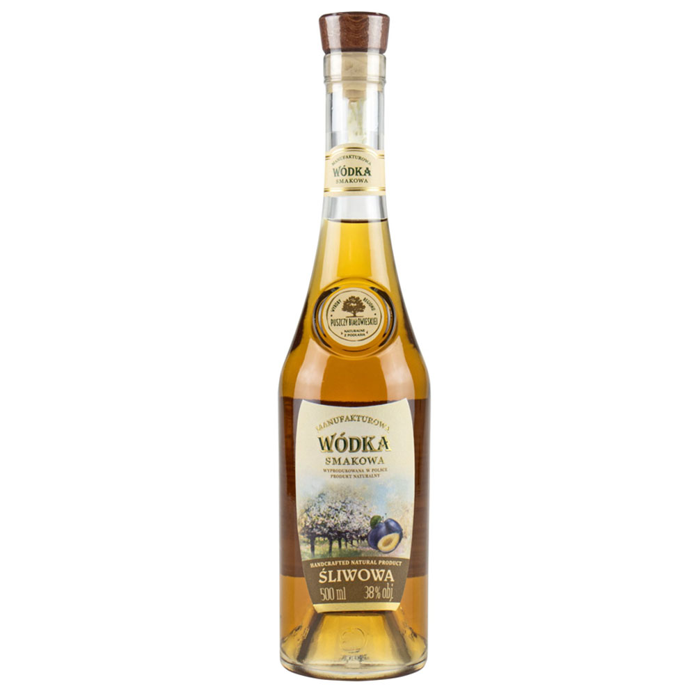 Wódka Manufakturowa Wódka Śliwkowa 38% 500 ml