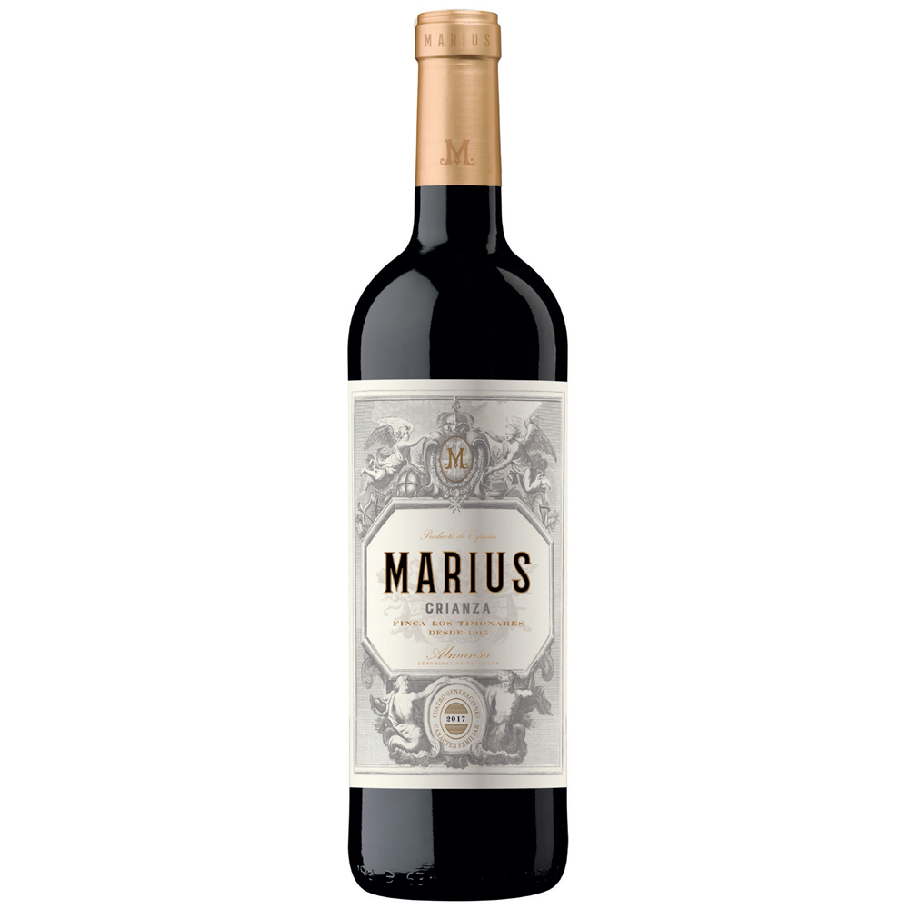 Wino Marius Crianza 2017 14% czerwone wytrawne 750 ml