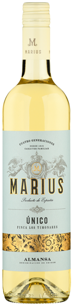 Wino Marius Unico White 2020 13% białe półwytrawne 750 ml