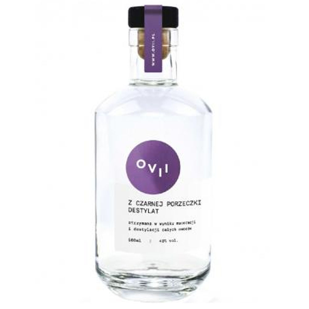 Wódka Ovii z Czarnej Porzeczki 40% 500 ml