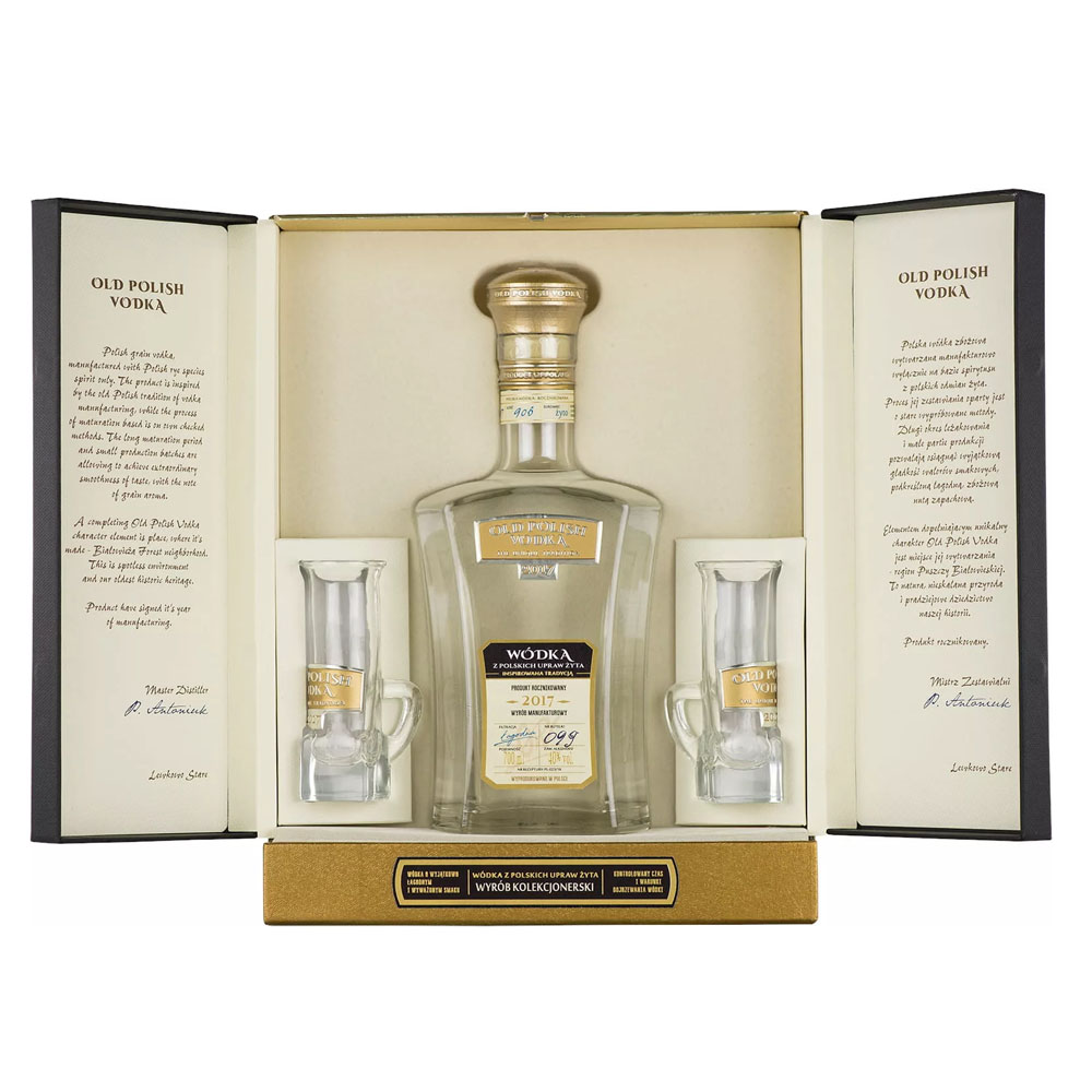Wódka Old Polish Vodka 2017 40% 700 ml