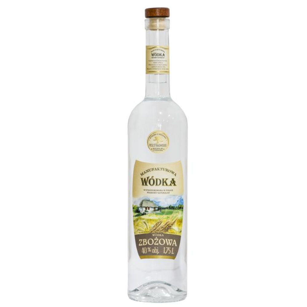 Wódka Manufakturowa Wódka Zbożowa 40% 1750 ml