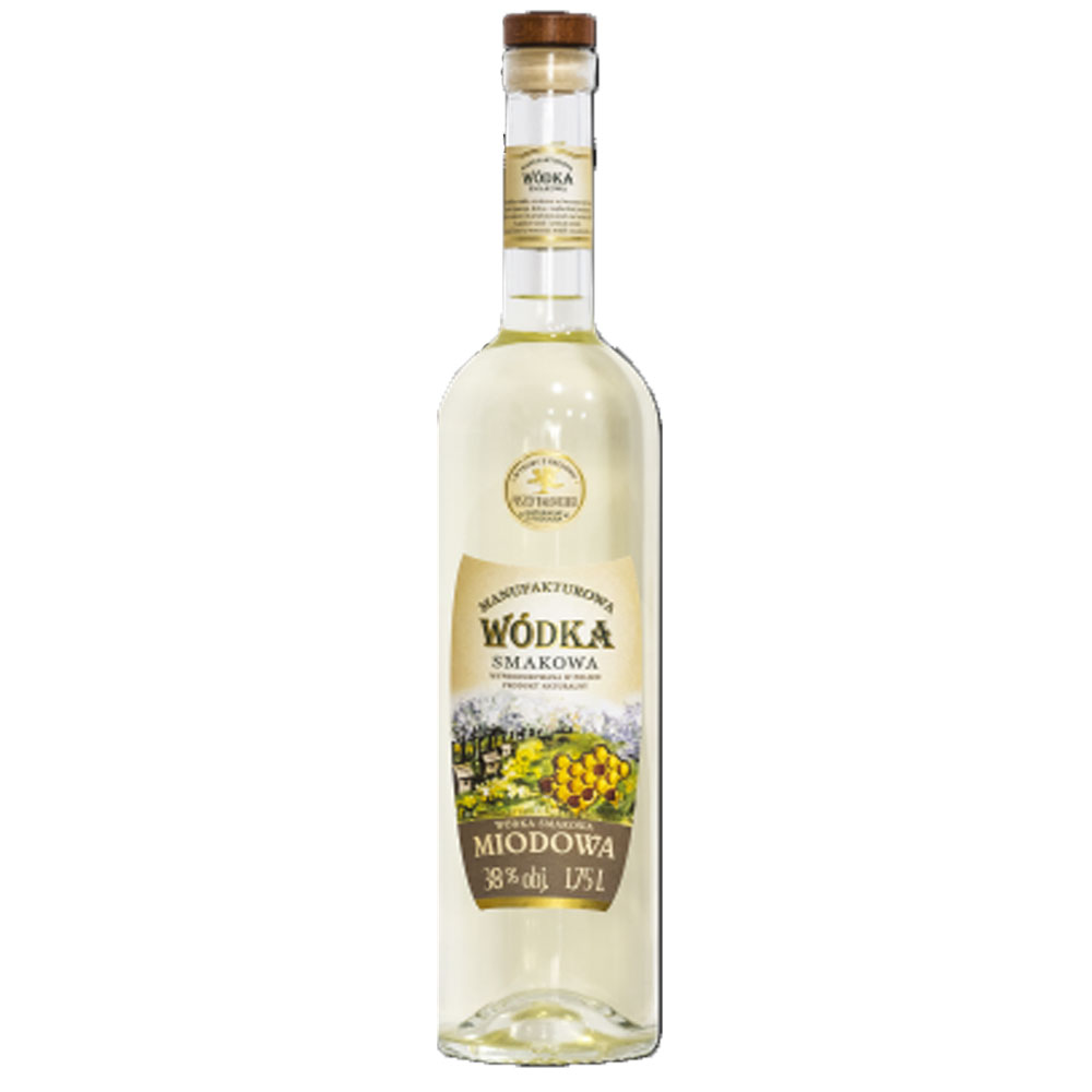 Wódka Manufakturowa Wódka Miodowa 38% 1750 ml