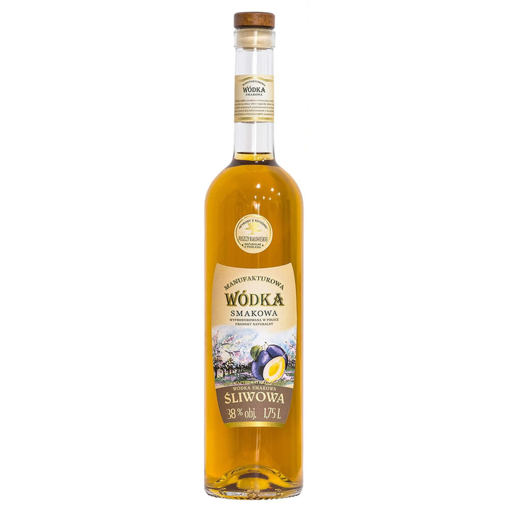Wódka Manufakturowa Wódka Śliwkowa 38% 1750 ml