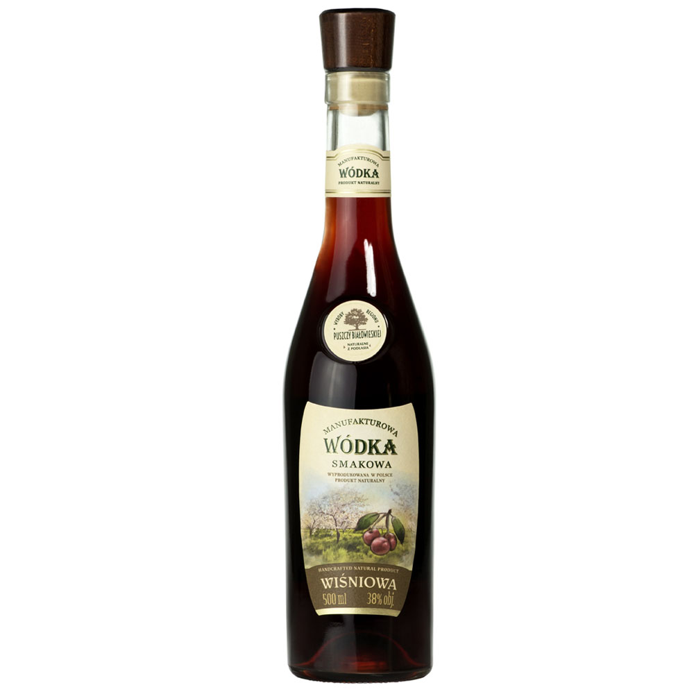 Wódka Manufakturowa Wódka Wiśniowa 38% 500 ml