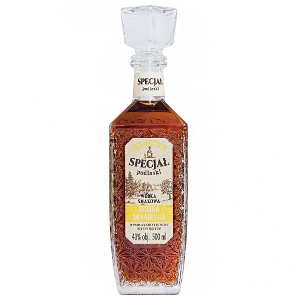 Wódka Specjał Podlaski Słodka Mirabelka 40% 500 ml