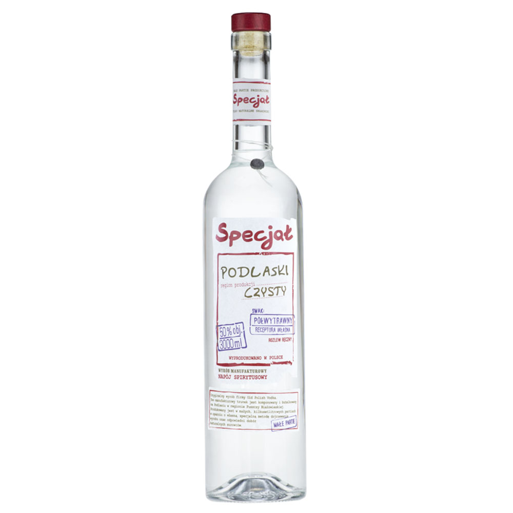 Wódka Specjał Podlaski Czysty 50% 3000 ml