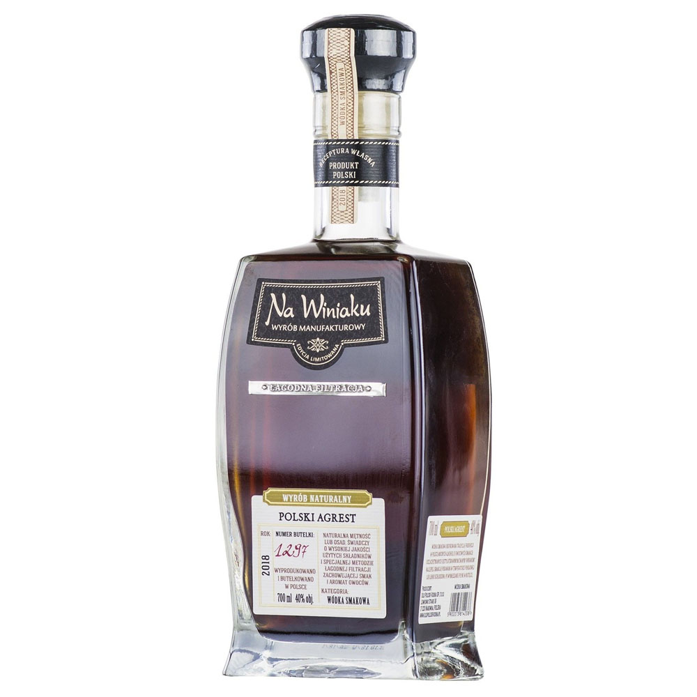 Wódka Na Winiaku Agrest 40% 700 ml
