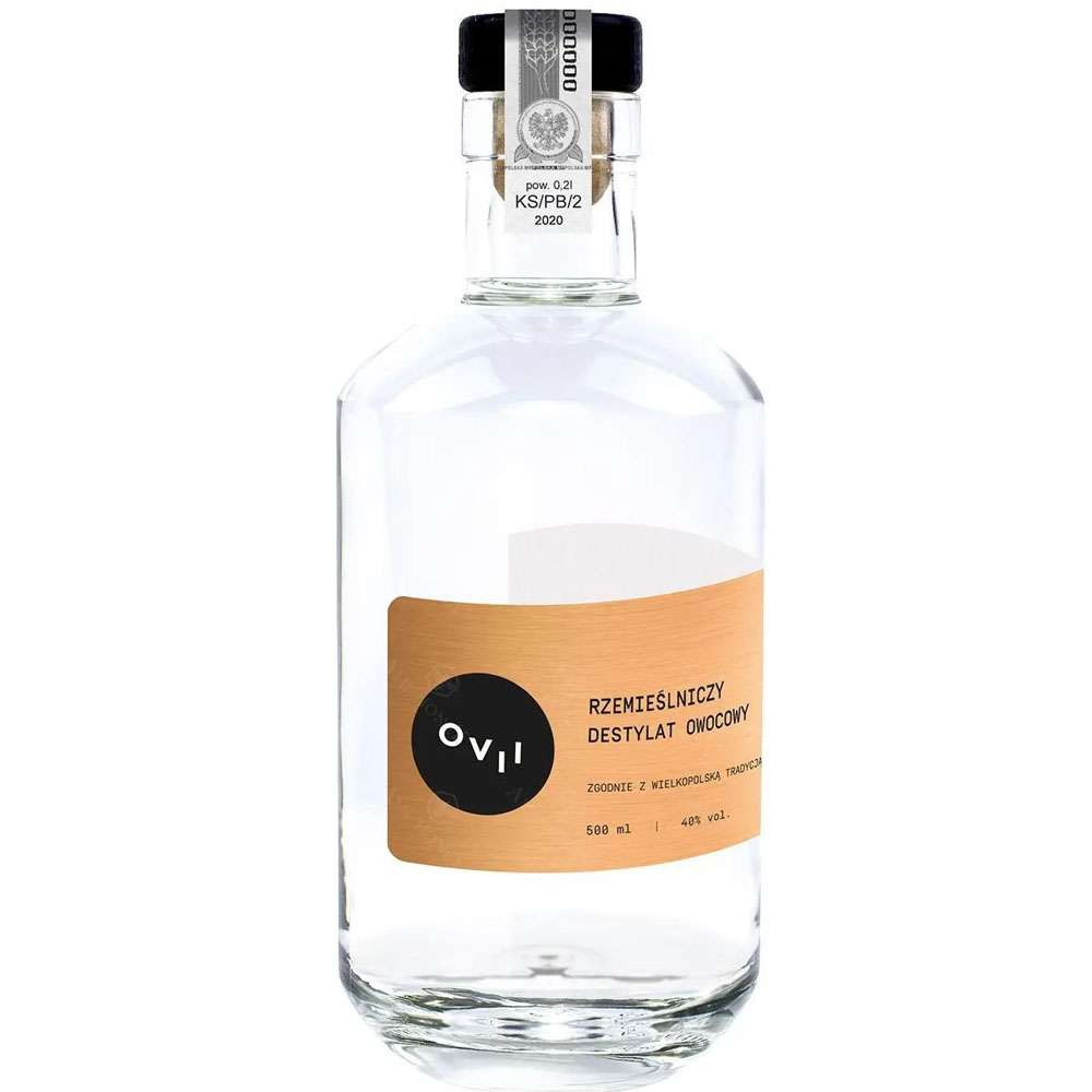 Wódka Ovii Rzemieślniczy Destylat Owocowy 40% 500 ml