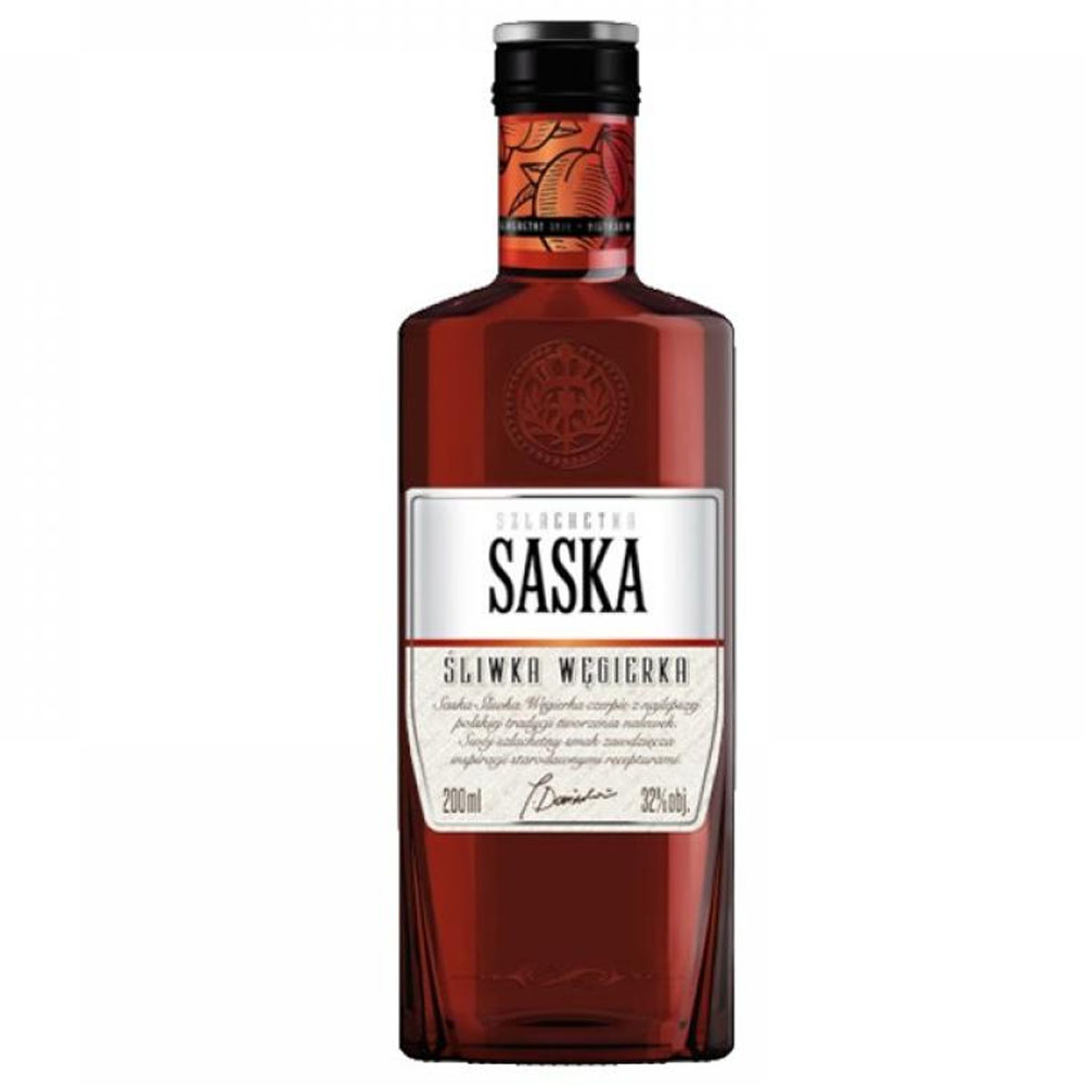 Saska Śliwka Węgierka 25% 200 ml