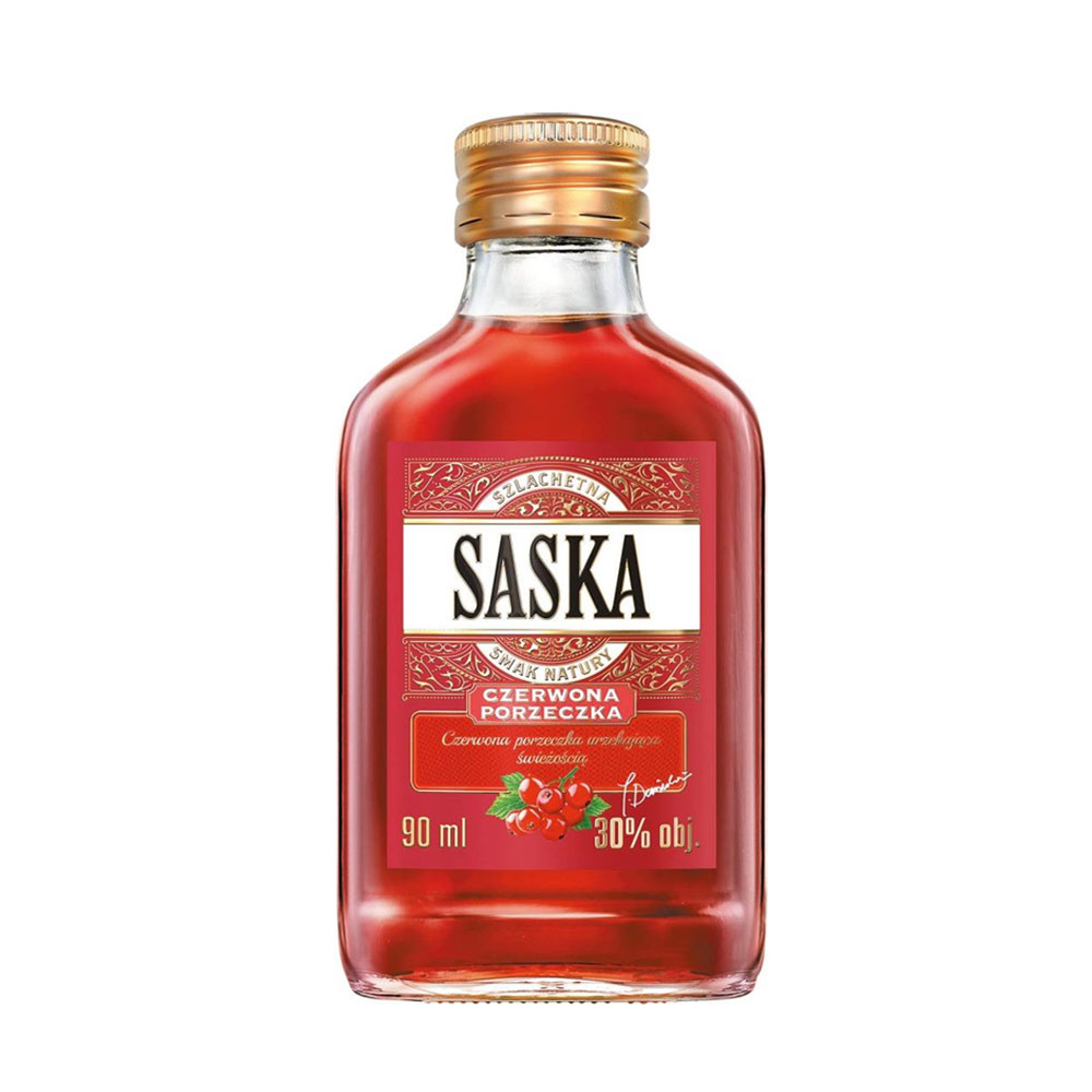 Saska Czerwona Porzeczka 25% 90 ml