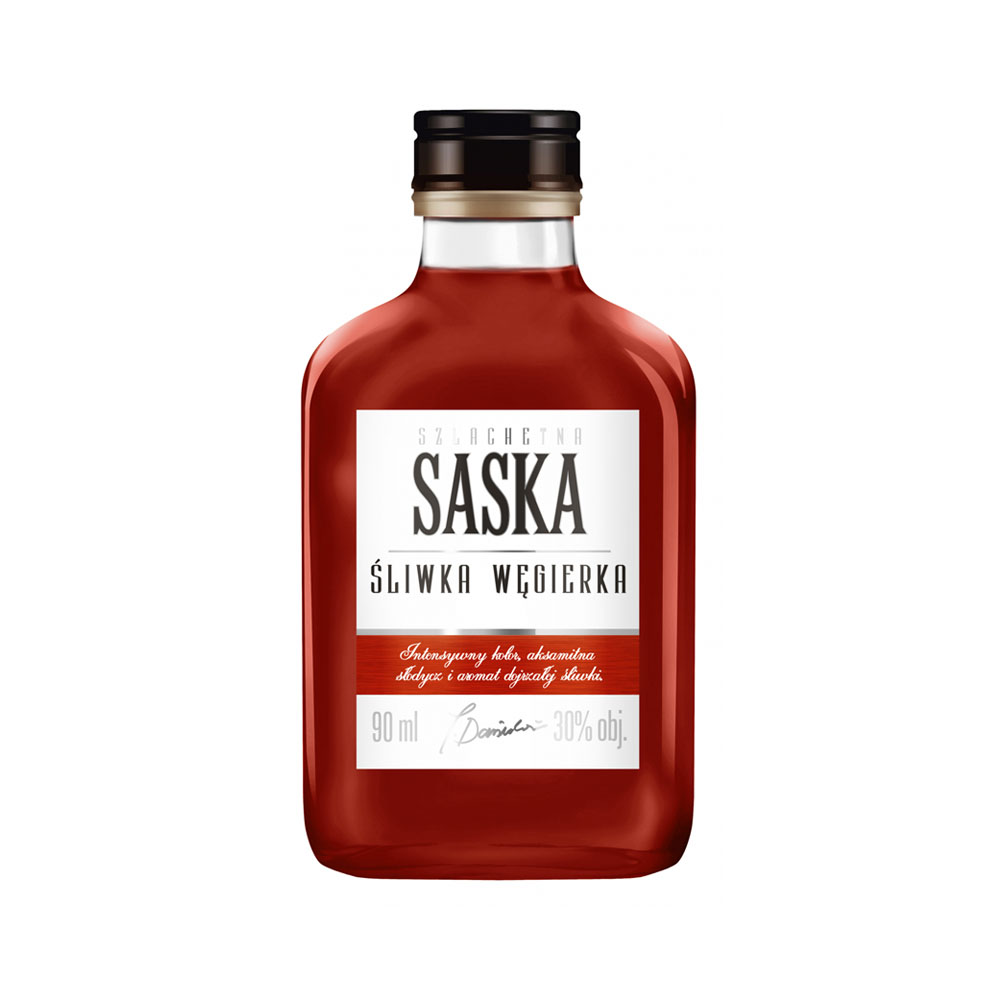 Saska Śliwka Węgierka 25% 90 ml