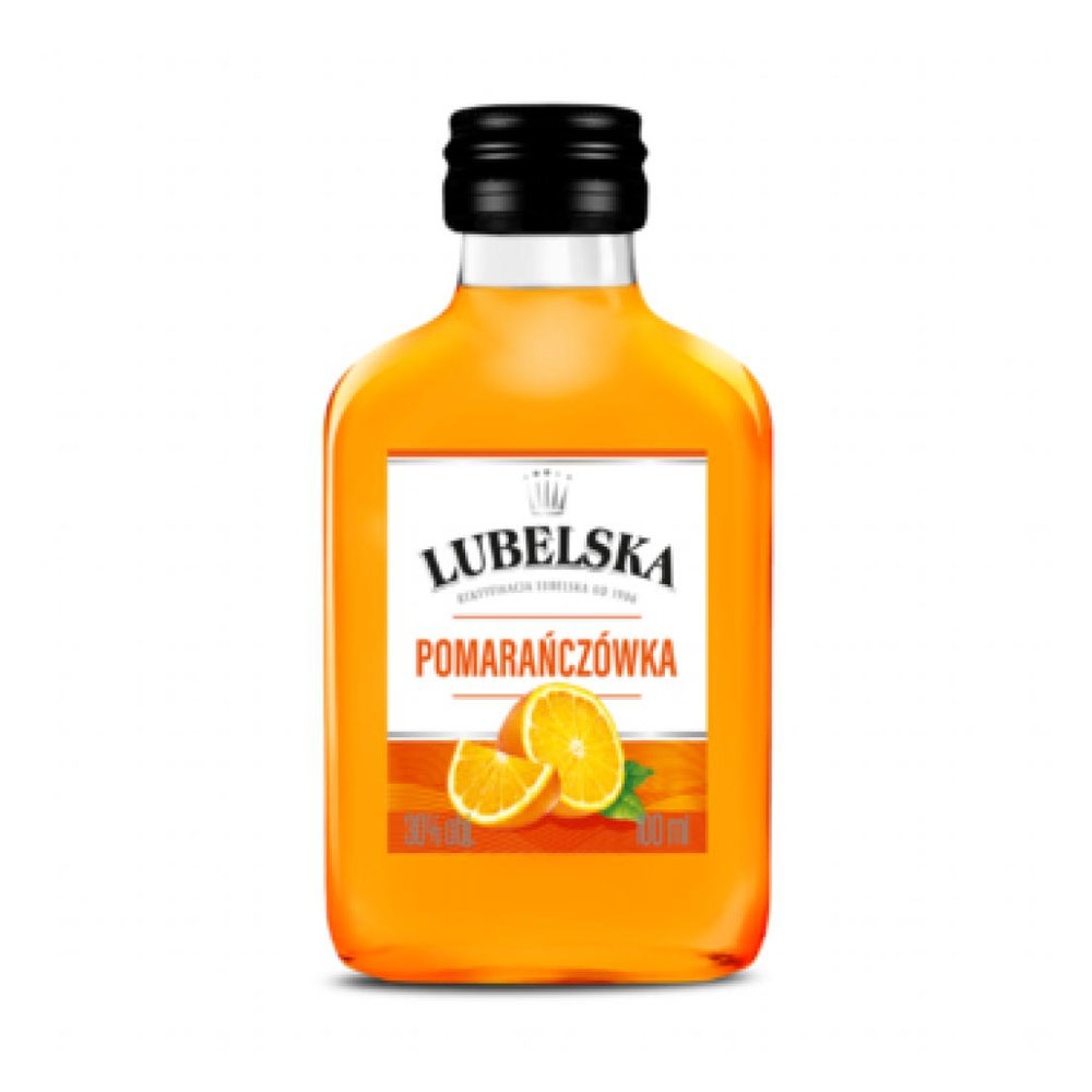 Likier Lubelska Pomarańczówka 28% 90 ml