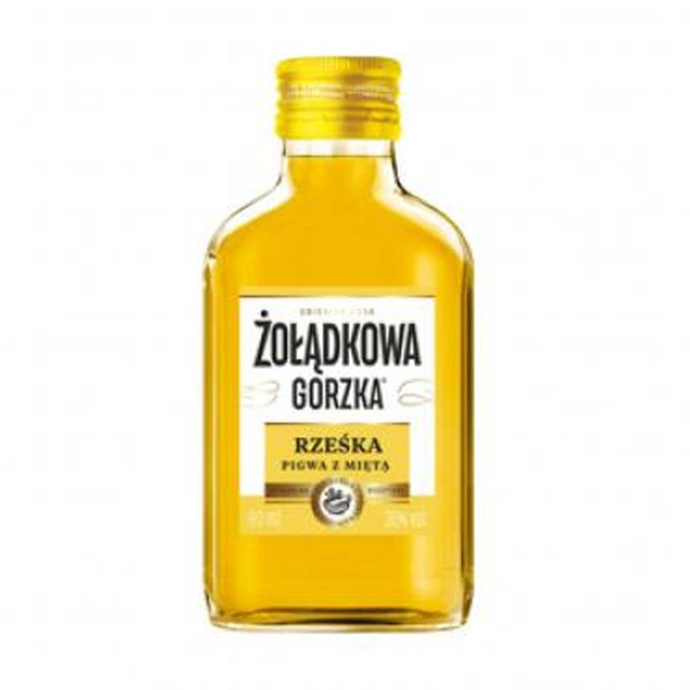 Żołądkowa Gorzka Rześka Pigwa z Miętą 30% 90 ml