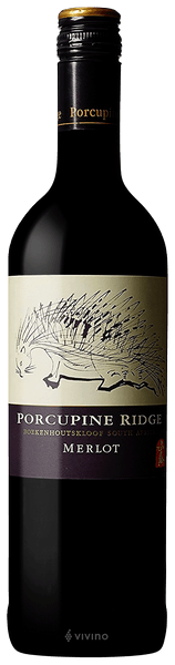 Wino Porcupine Ridge Merlot 2019 14,5% czerwone wytrawne 750 ml