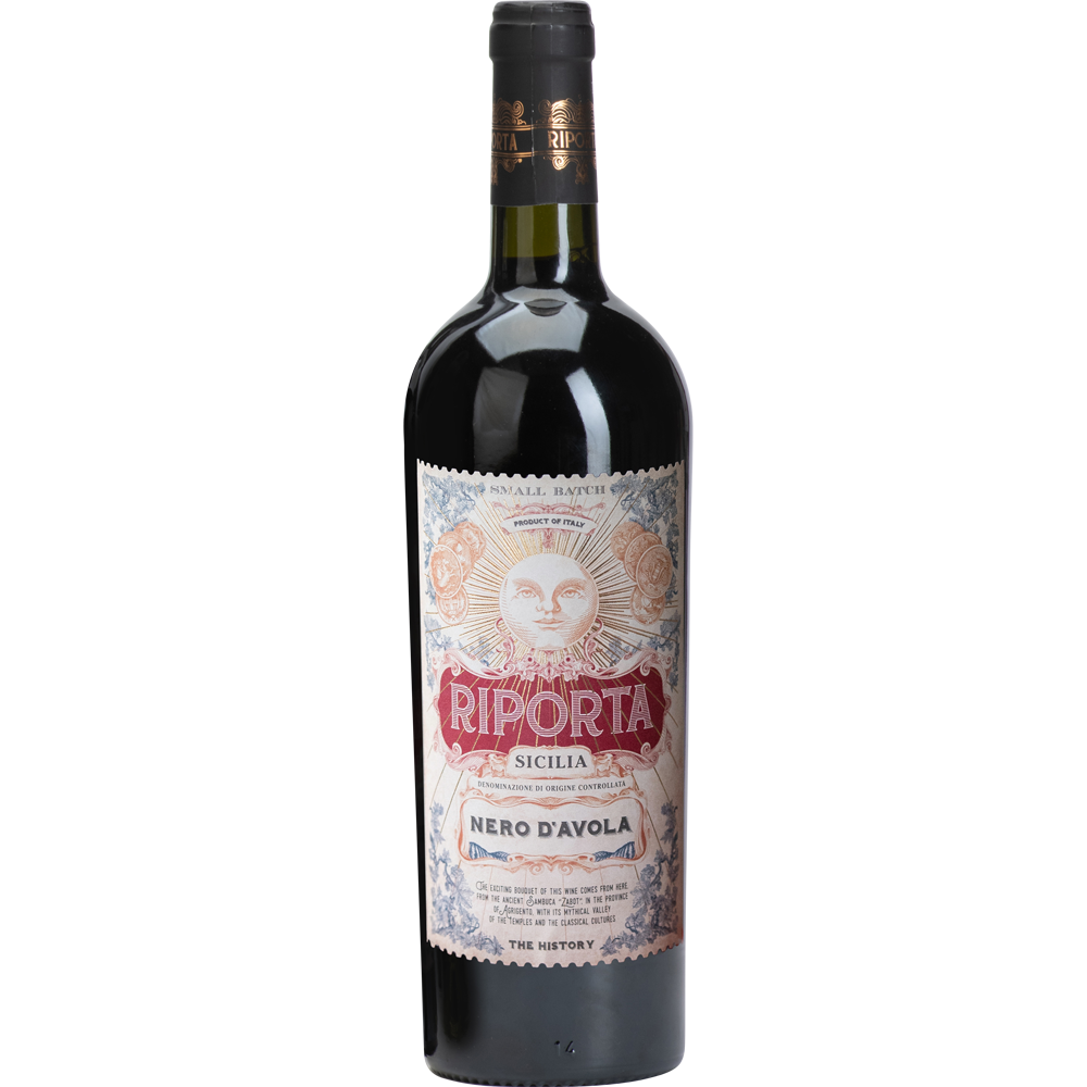 Wino Riporta Nero D'avola 2019 Sicilia Doc 13% czerwone wytrawne 750 ml
