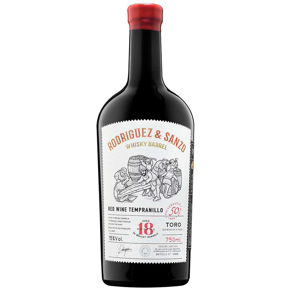 Wino Rodríguez & Sanzo 2019 Toro Whisky Barrel 15% czerwone wytrawne 750 ml