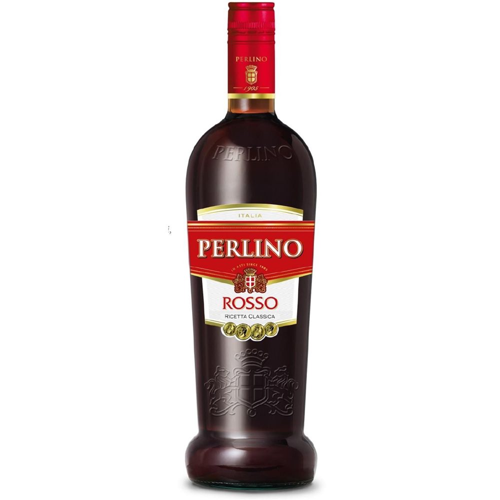 Wino Vermouth Perlino Di Torino Rosso 15% czerwone słodkie 1000 ml