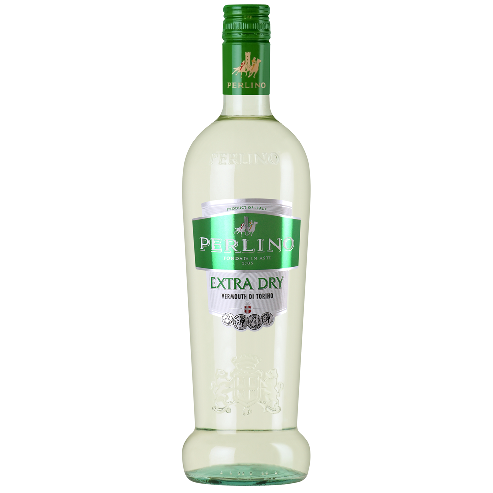 Wino Vermouth Perlino Di Torino Extra Dry 15% białe wytrawne 1000 ml
