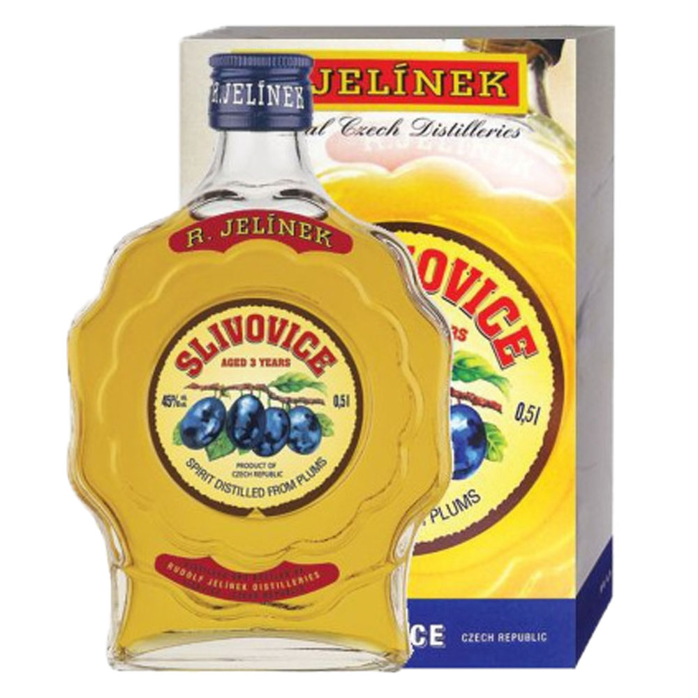 Jelinek Śliwowica Złota Budzik 45% 500 ml