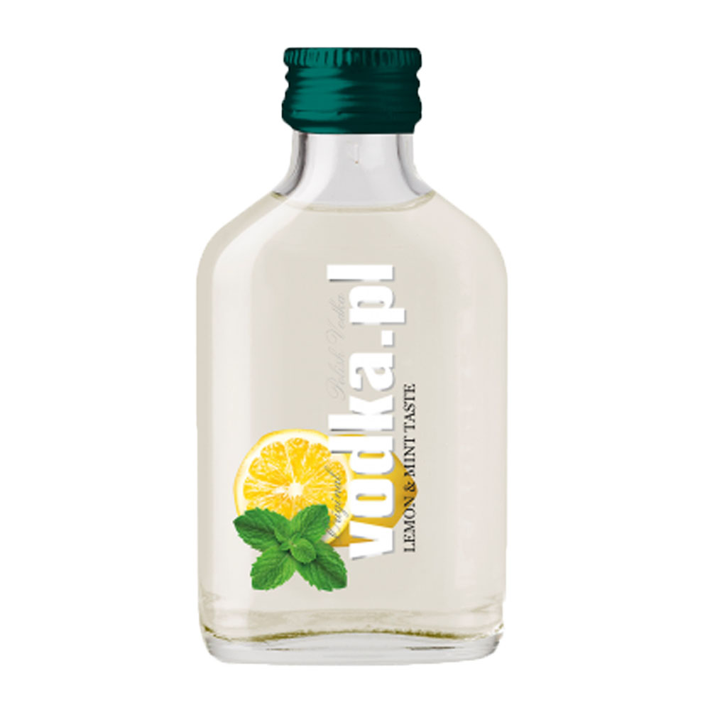 Vodka.PL Lemon&Mint 40% 100 ml