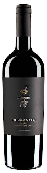 Wino Messapi Negroamaro Igp Puglia 13,5% czerwone wytrawne 750 ml