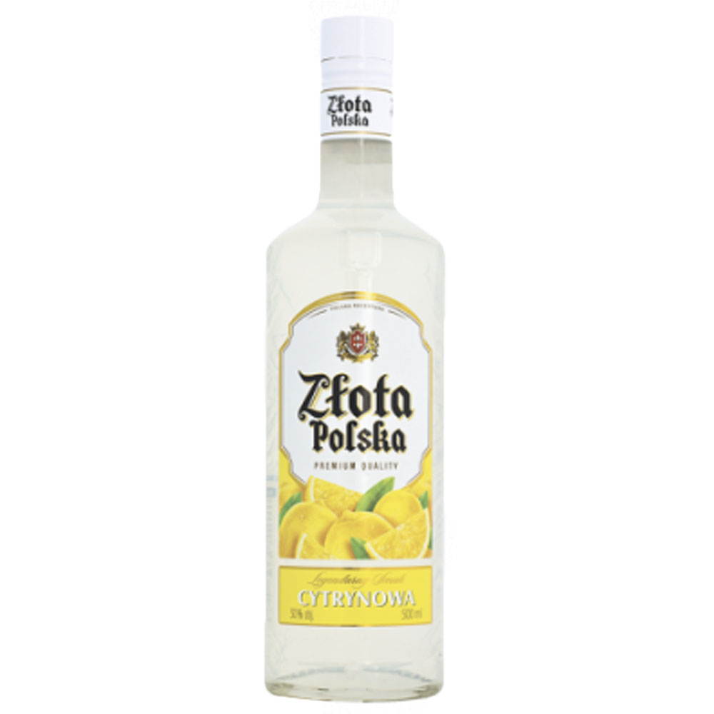 Wódka Złota Polska Cytrynowa 30% 500 ml